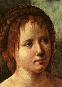 Jan van Scorel Head of a Young Girl oil painting artist